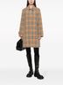 Burberry 100% Other Solid Tan Women's Checked Jacket Size 6 - photo 2