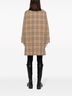Burberry 100% Other Solid Tan Women's Checked Jacket Size 6 - photo 3