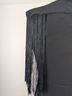 Symphony 100% Poly Solid Black Cocktail Dress Size M - photo 9