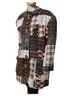 Dolce & Gabbana Basic 100% Cotton Solid Multi Color Multicolor Patchwork Button Down Women's Jacket Size M - photo 2
