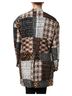 Dolce & Gabbana Basic 100% Cotton Solid Multi Color Multicolor Patchwork Button Down Women's Jacket Size M - photo 3