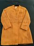 Chico's 65% Cotton 35% Polyester 100% Cotton Solid Yellow Jacket Size L - photo 3