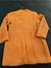 Chico's 65% Cotton 35% Polyester 100% Cotton Solid Yellow Jacket Size L - photo 8