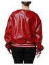 Dolce & Gabbana Basic 100% Wool Solid Red Red Wool DGLogo Embroidery Pullover Women's Sweater Size XL - photo 3
