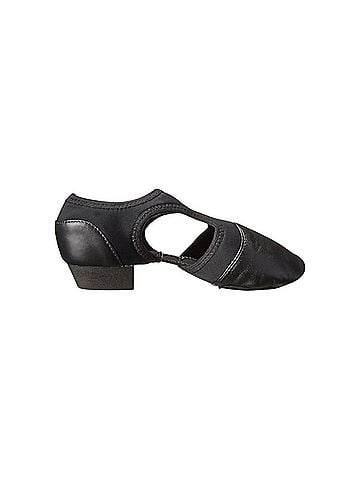 Capezio Women's Pedini Femme Flexible Split Sole Shoe in Black (view 1)