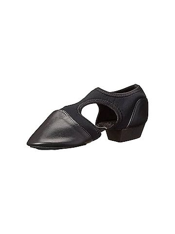 Capezio Women's Pedini Femme Flexible Split Sole Shoe in Black (view 2)