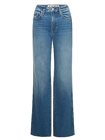 AMO Georgia Split Flare Jean in Dearest (view 1)