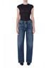 AGOLDE Solid Blue Arc Wide Leg Jeans in Shortwave Size 25 waist - photo 2
