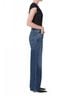 AGOLDE Solid Blue Arc Wide Leg Jeans in Shortwave Size 25 waist - photo 4