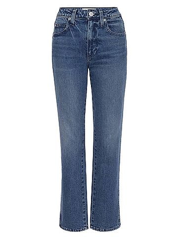 AMO Women's Cropped Jeans in True Love (view 2)