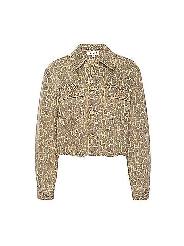 AMO Carly Jacket in Leopard (view 1)