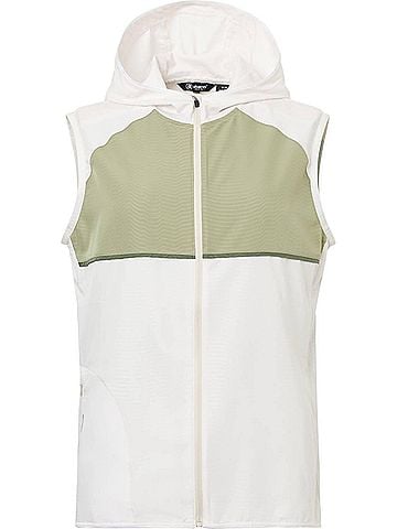 abacus Lanark Wind Zip Vest in Linden (view 1)