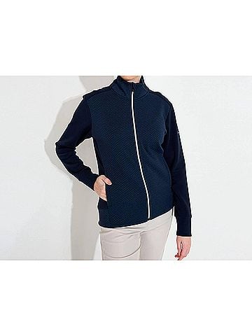 abacus Carden Midlayer Full-Zip Jacket in Navy (view 2)