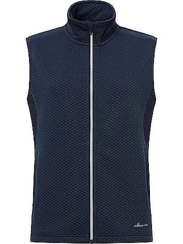 abacus Carden Midlayer Full-Zip Vest in Navy (view 1)