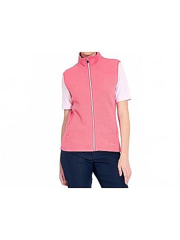 abacus Carden Midlayer Full-Zip Vest in Lipstick (view 2)