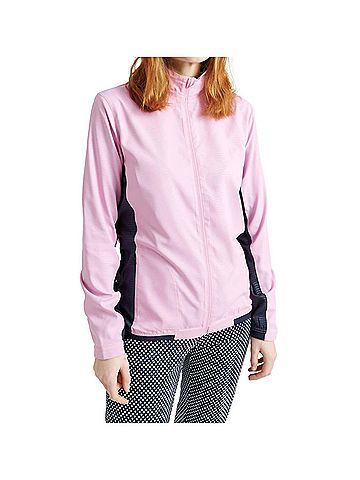 abacus Lanark Stretch Wind Jacket in Navy Peony (view 2)