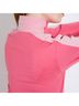 abacus Solid Pink Lds Bovey Midlayer Jacket in Lipstick Size XS - photo 5