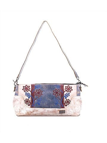 BED|STU Hyperbolic Shoulder Bag in Americana Lux (view 1)