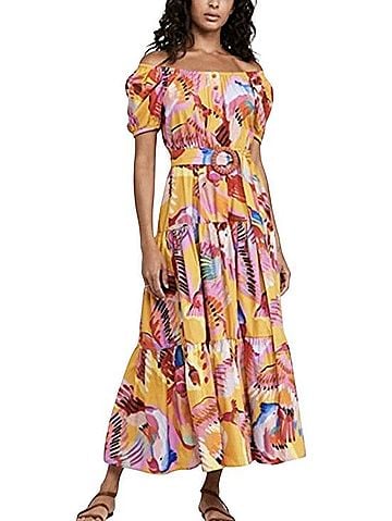 FARM Rio Neon Macaws Casual Dress (view 1)