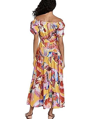 FARM Rio Neon Macaws Casual Dress (view 2)