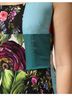 Dolce & Gabbana Basic 100% Silk Solid Multi Color Multicolor Patchwork Silk Sleeveless Women's Dress Size XS - photo 5