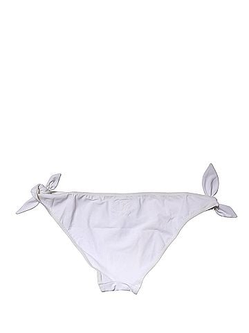 Dolce & Gabbana Basic White Side-Tie Bikini Bottom Swimsuit Women's Swimwear (view 2)
