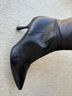 AGL 100% Leather Black Boots Size 8 1/2 - photo 7
