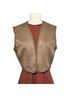 Zara Tan Brown Vest Size M - photo 2