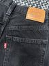 Levi's 100% Cotton Black Jeans Size 26 - photo 6