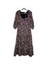 Likely 100% Polyester Floral Pink Black Casual Dress Size 4 - photo 1