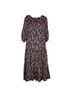Likely 100% Polyester Floral Pink Black Casual Dress Size 4 - photo 2