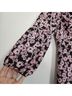 Likely 100% Polyester Floral Pink Black Casual Dress Size 4 - photo 6