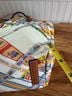 Tory Burch Argyle Floral White Yellow Tote One size - photo 5