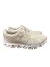 On Cloud 100% Synthetic Solid White Tan Sneakers Size 9 1/2 - photo 1