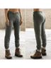 Joah Brown 100% Cotton Gray Sweatpants Size S - photo 7
