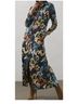 Chico's 100% Polyester Floral Multi Color Cocktail Dress Size 16 - photo 5