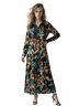 Chico's 100% Polyester Floral Multi Color Cocktail Dress Size 16 - photo 1