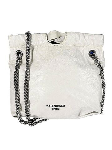 Balenciaga BALENCIAGA Crush XS 781796 Handbag, Enamel White, Women's (view 1)