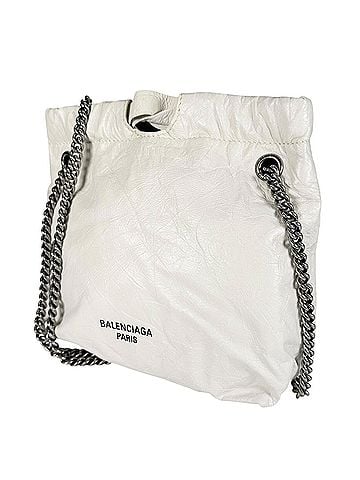 Balenciaga BALENCIAGA Crush XS 781796 Handbag, Enamel White, Women's (view 2)
