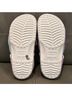 Crocs 100% Rubber White Pink Teal Mule/Clog Size 12 - photo 6