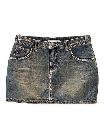 M. Officer Denim Skirt (view 1)