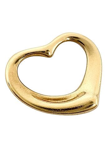Tiffany & Co. TIFFANY & Co. Elsa Peretti Open Heart Pendant Top, 750 Gold, Women's (view 1)