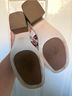 Quince White Yellow Sandals Size 10 - photo 4