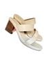 Quince White Yellow Sandals Size 10 - photo 2