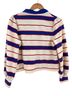Pomander Place 50% Polyester 50% Cotton 100% Cotton Stripes Multi Color Short Sleeve Blouse Size XS - photo 2