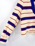 Pomander Place 50% Polyester 50% Cotton 100% Cotton Stripes Multi Color Short Sleeve Blouse Size XS - photo 5