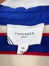 Pomander Place 50% Polyester 50% Cotton 100% Cotton Stripes Multi Color Short Sleeve Blouse Size XS - photo 3