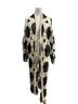 Pol 100% Polyester Floral Black Ivory Jacket One size - photo 1
