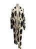 Pol 100% Polyester Floral Black White Coat One size - photo 1