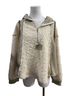 Pol 100% Polyester Ivory Green Jacket Size S - photo 1